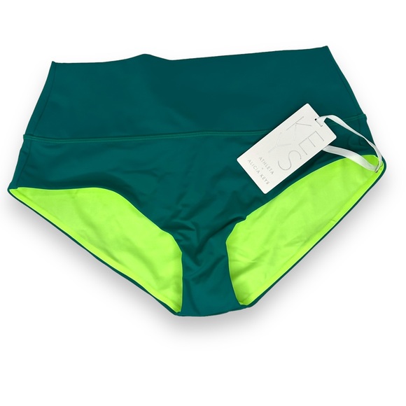 Athleta Other - NWT Athleta x Alicia Keys Daybreak Bikini Bottom Size Large L Emerald Green NEW